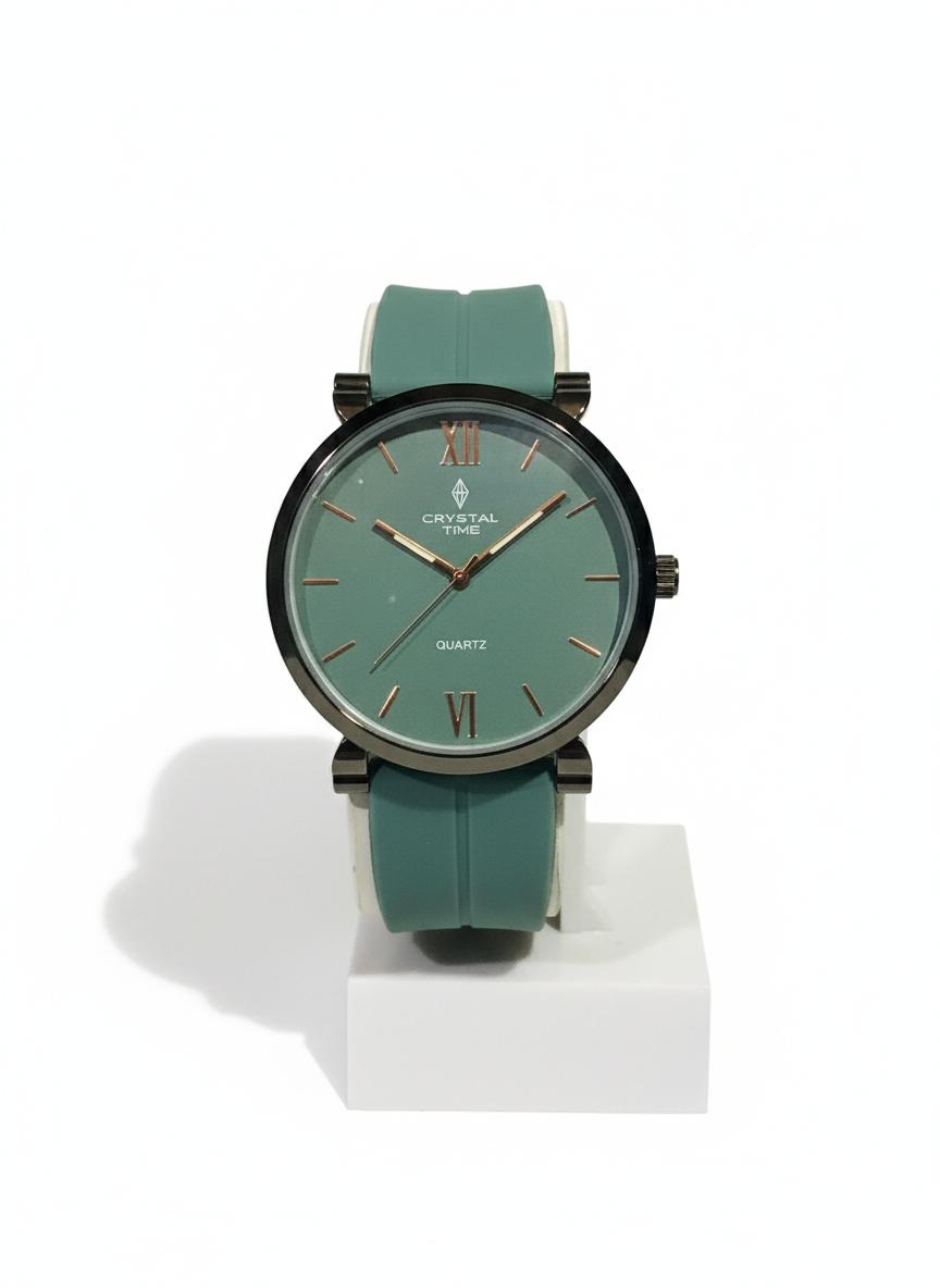 Modern Men’s Silicone Strap Magnetic Lock  Watch