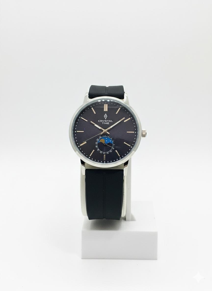 Modern Men’s Silicone Strap Magnetic Lock  Watch