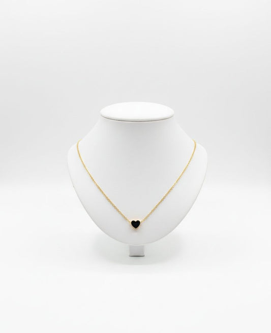 Elegant Gold Heart Pendant Necklace for Women | Simple & Classy Gold-Plated Chain | Perfect Gift Jewelry for Girls