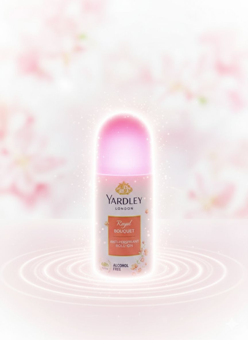 Yardley London Royal Bouquet Anti-Perspirant Roll-On – Alcohol Fre
