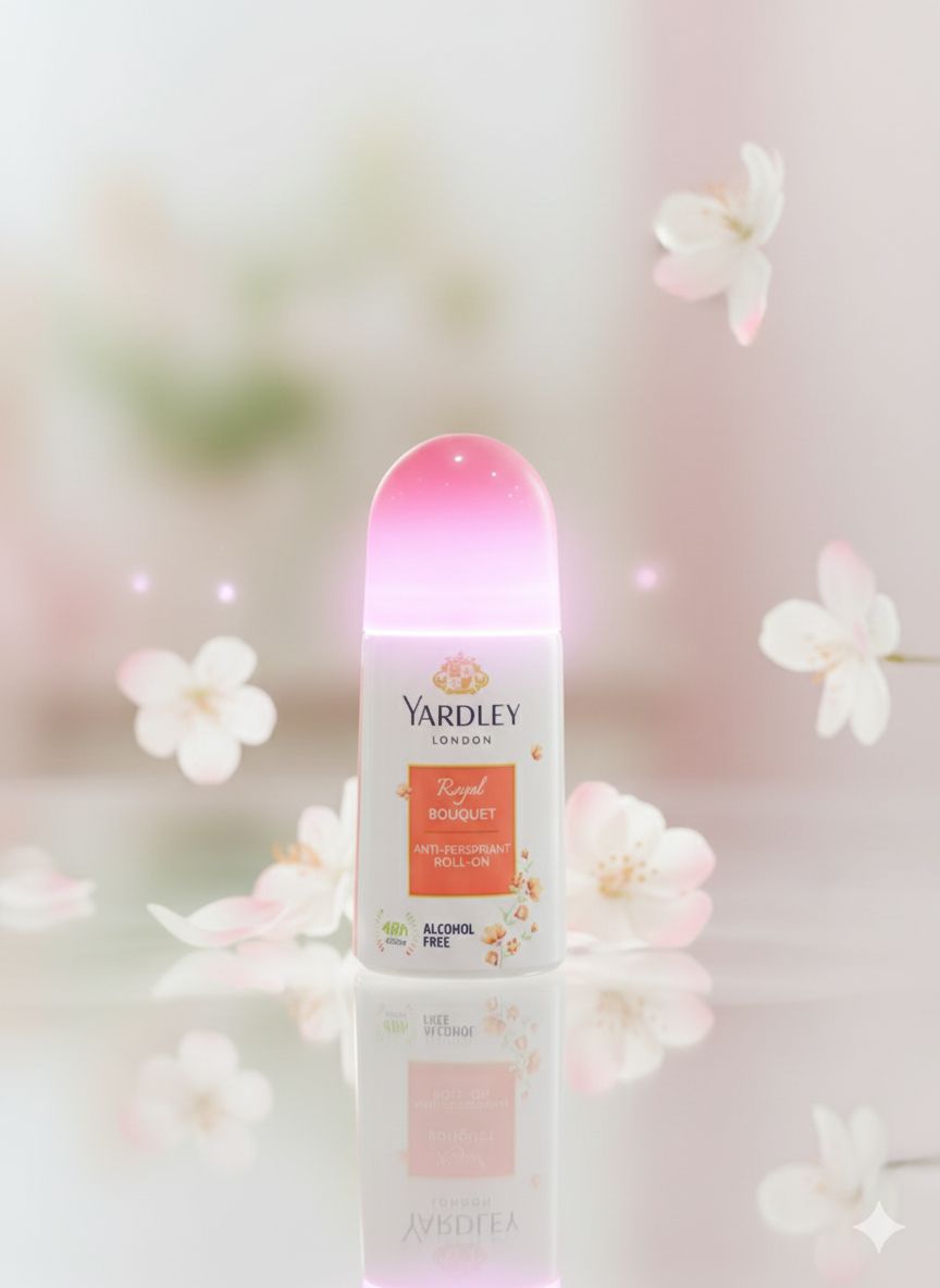 Yardley London Royal Bouquet Anti-Perspirant Roll-On – Alcohol Fre